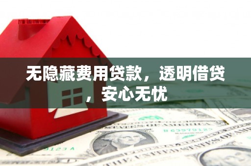 乐陵无隐藏费用贷款，透明借贷，安心无忧