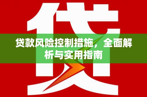 乐陵贷款风险控制措施，全面解析与实用指南