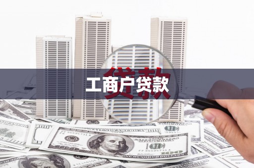 乐陵工商户贷款