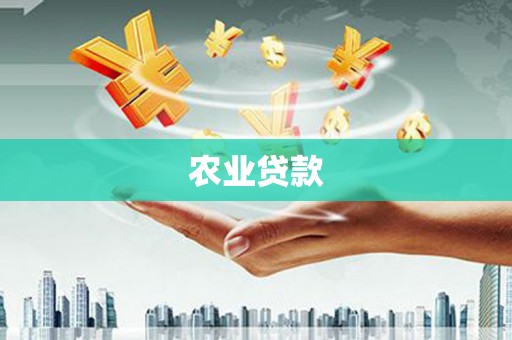 乐陵农业贷款