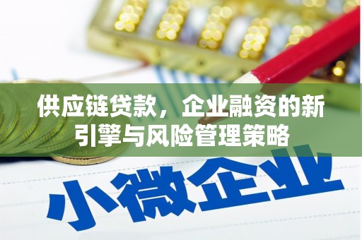乐陵供应链贷款，企业融资的新引擎与风险管理策略