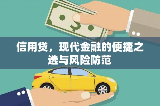 乐陵信用贷，现代金融的便捷之选与风险防范