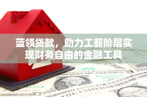 乐陵蓝领贷款，助力工薪阶层实现财务自由的金融工具
