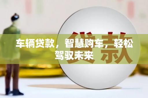 乐陵车辆贷款，智慧购车，轻松驾驭未来