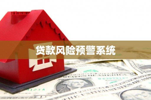 乐陵贷款风险预警系统